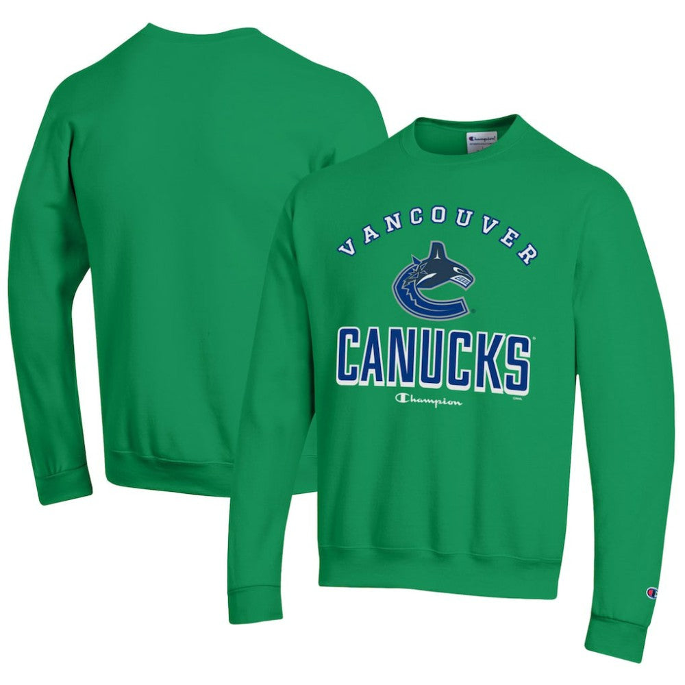 NHL Vancouver Canucks Champion Eco Powerblend Crewneck Sweatshirt