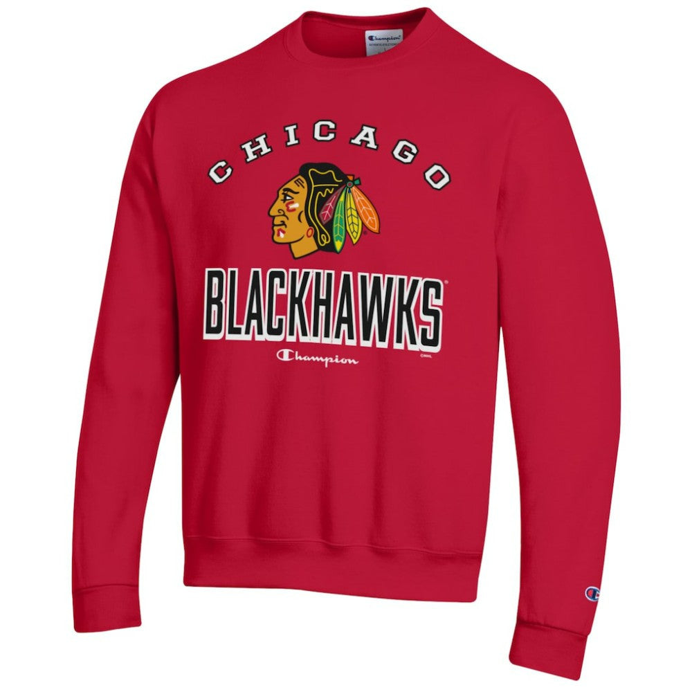NHL Chicago Blackhawks Champion Eco Powerblend Crewneck Sweatshirt