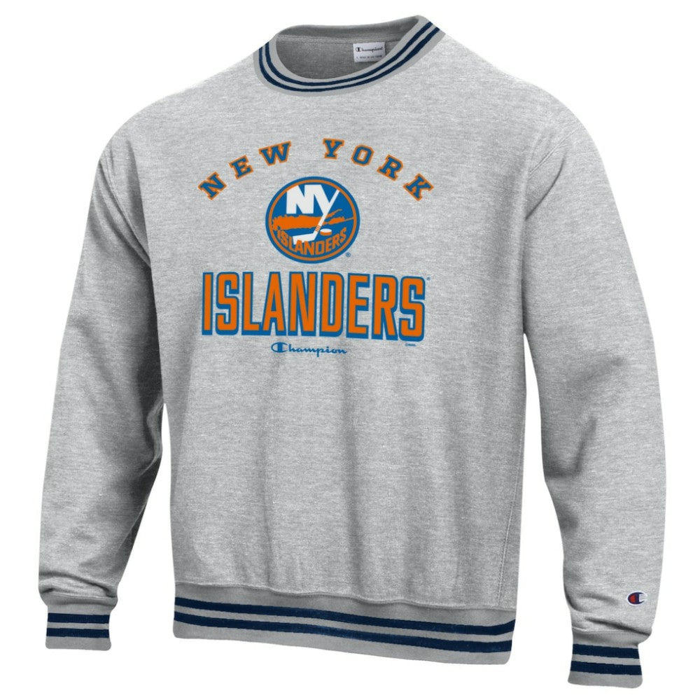 NHL New York Islanders Champion Reverse Weave Yarn Dye Pullover Sweatshirt