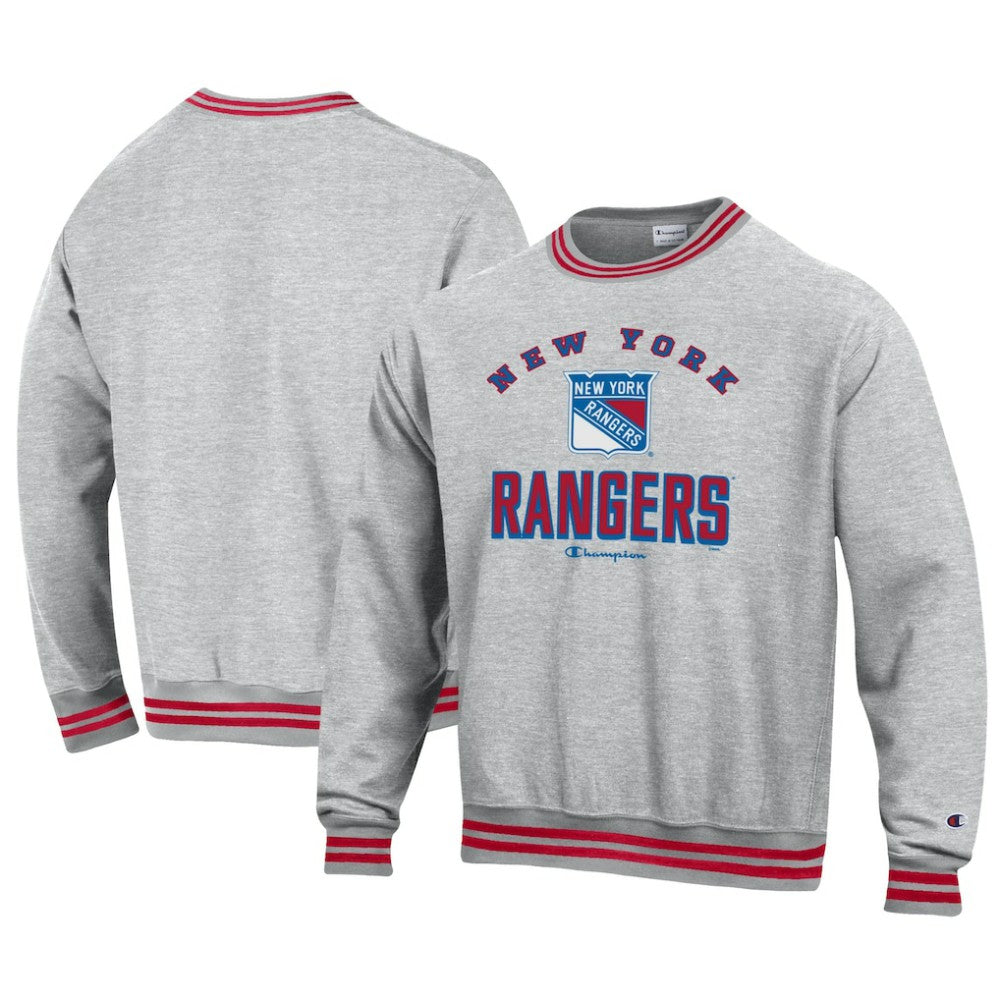 NHL New York Rangers Champion Reverse Weave Yarn Dye Pullover Sweatshirt