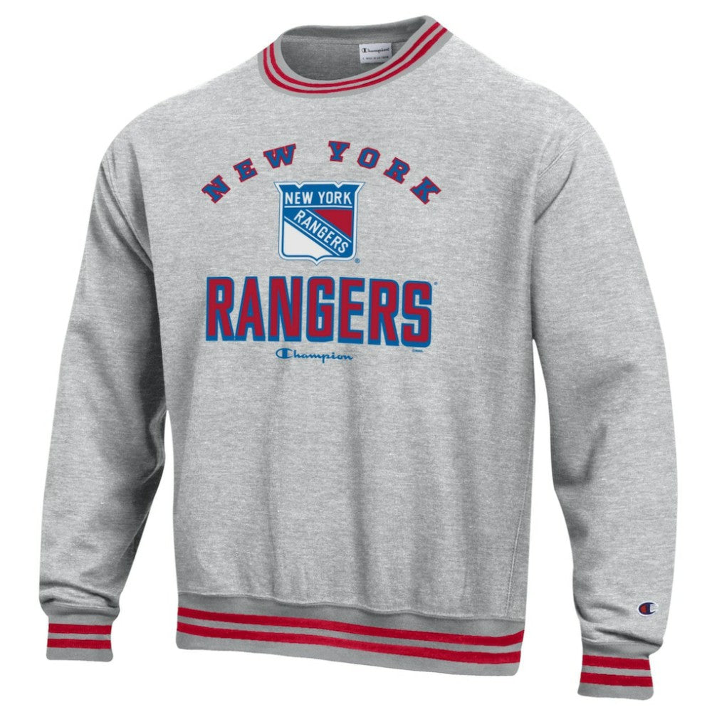 NHL New York Rangers Champion Reverse Weave Yarn Dye Pullover Sweatshirt