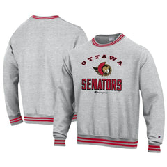 NHL Ottawa Senators Champion Reverse Weave Yarn Dye Pullover Sweatshirt