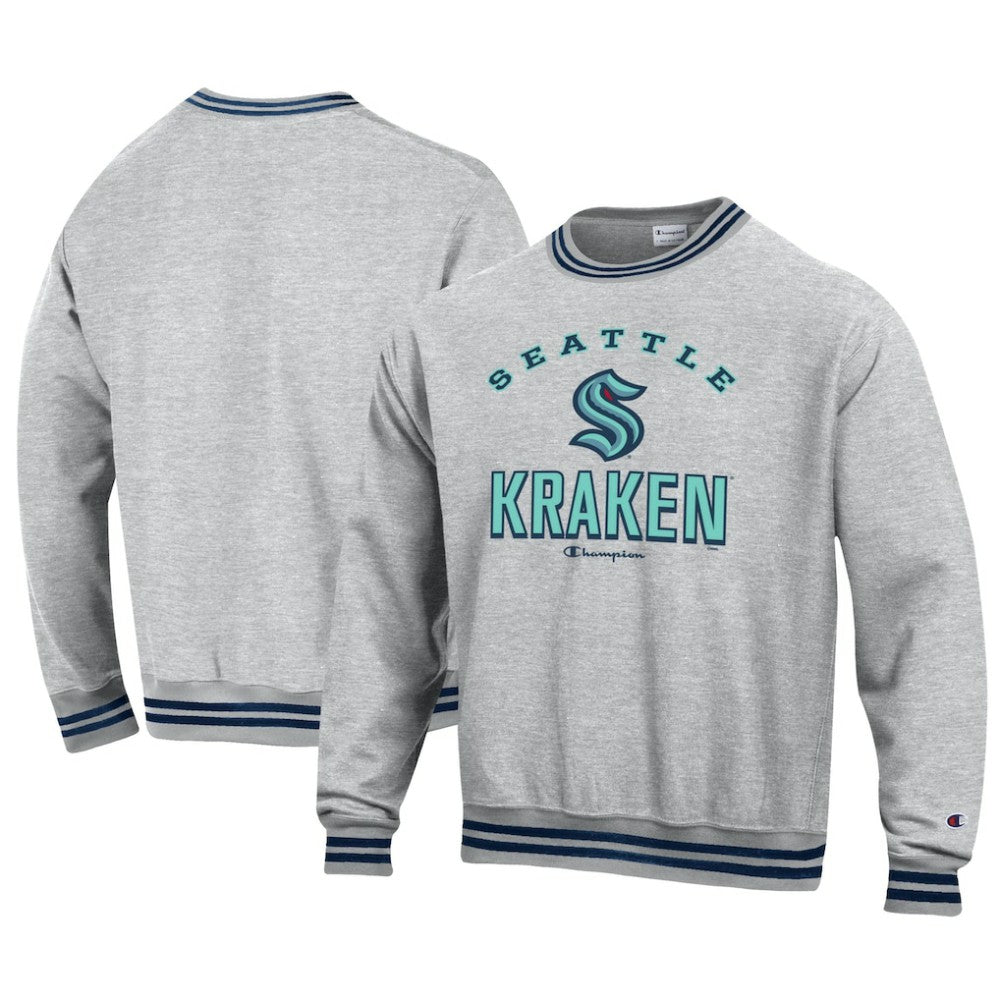 NHL Seattle Kraken Champion Reverse Weave Yarn Dye Pullover Sweatshirt