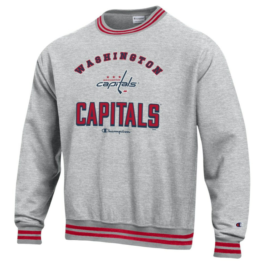 NHL Washington Capitals Champion Reverse Weave Yarn Dye Pullover Sweatshirt