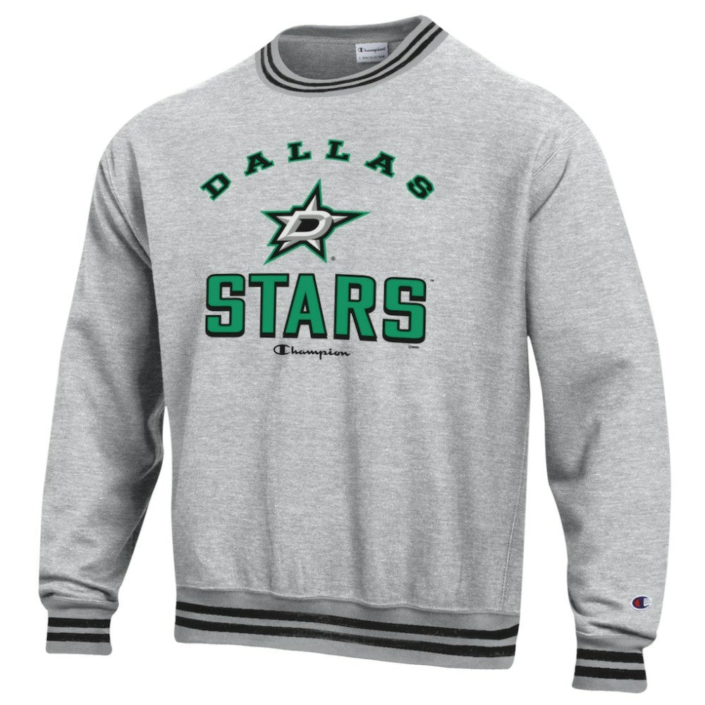 NHL Dallas Stars Champion Reverse Weave Yarn Dye Pullover Sweatshirt