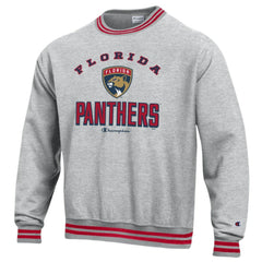 NHL Florida Panthers Champion Reverse Weave Yarn Dye Pullover Sweatshirt