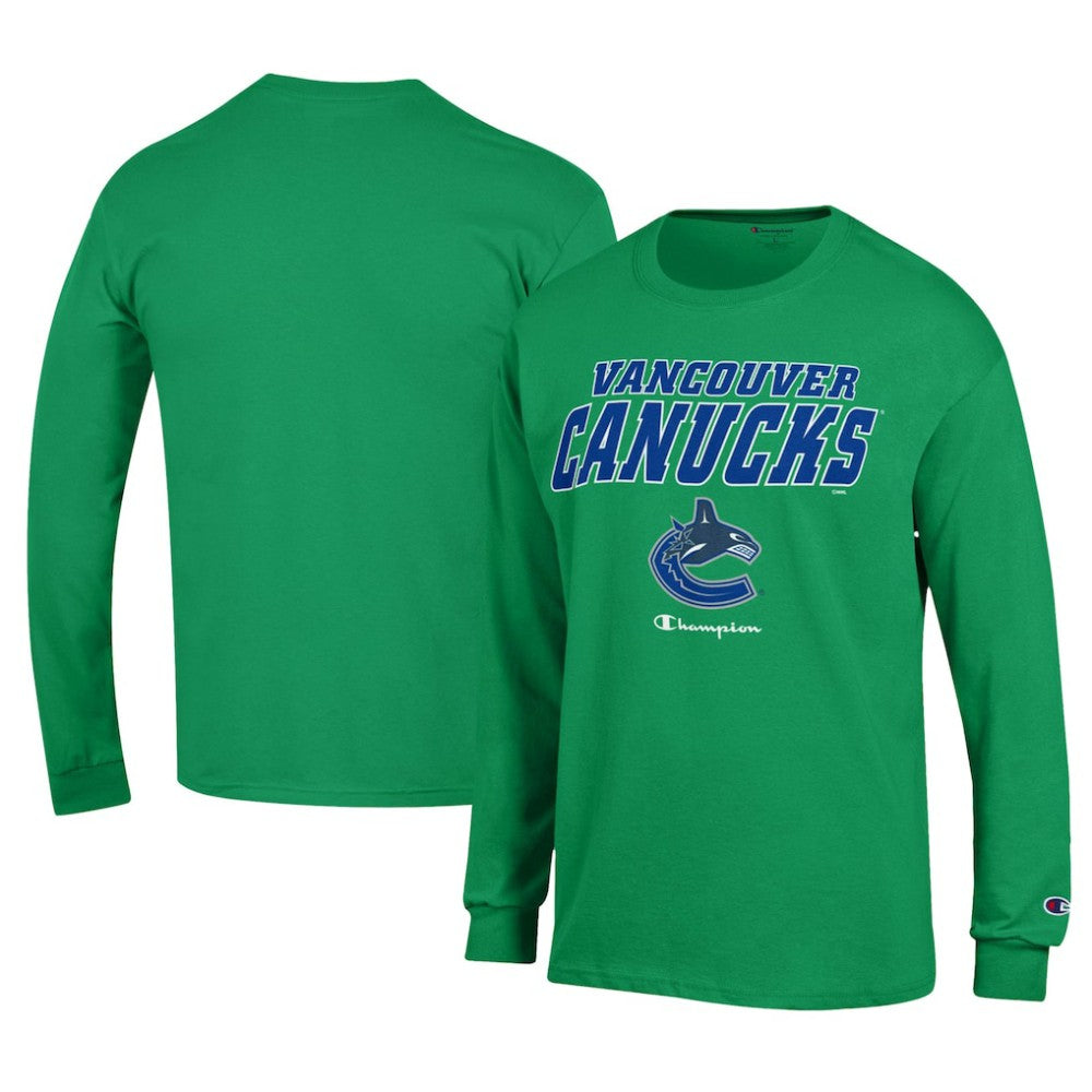 NHL Vancouver Canucks Champion Long-Sleeve Jersey T-Shirt