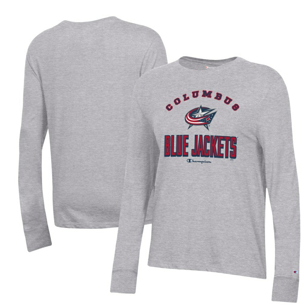 NHL Columbus Blue Jackets Champion Women's Core Long Sleeve T-Shirt