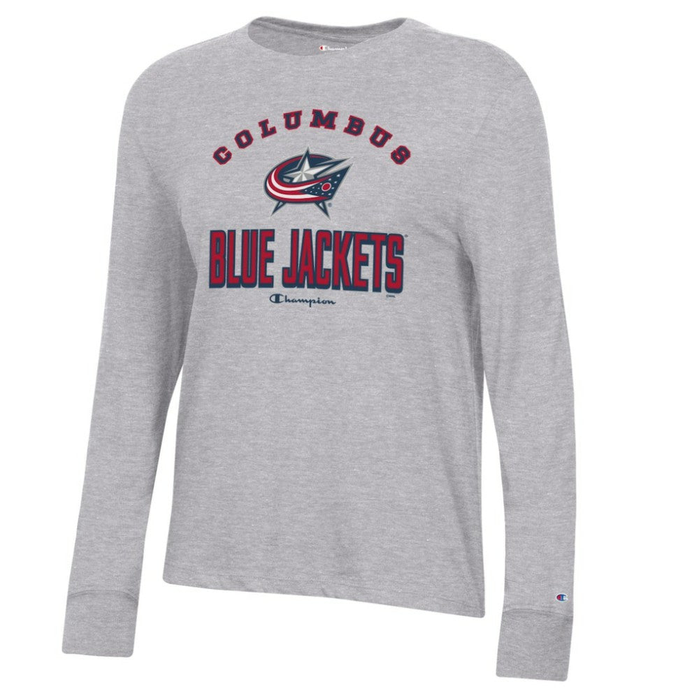 NHL Columbus Blue Jackets Champion Women's Core Long Sleeve T-Shirt