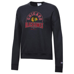 NHL Chicago Blackhawks Champion Women's Powerblend Pullover Sweatshirt