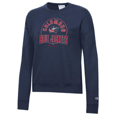 NHL Columbus Blue Jackets Champion Women's Powerblend Pullover Sweatshirt