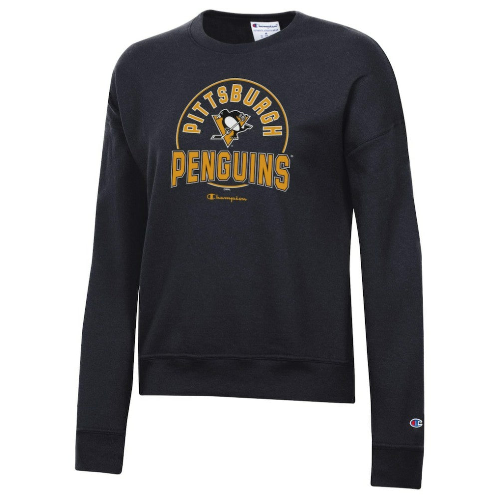 NHL Pittsburgh Penguins Champion Women's Powerblend Pullover Sweatshirt