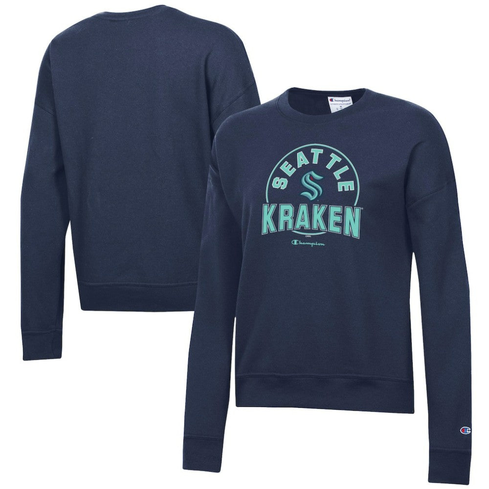 NHL Seattle Kraken Champion Women's Powerblend Pullover Sweatshirt