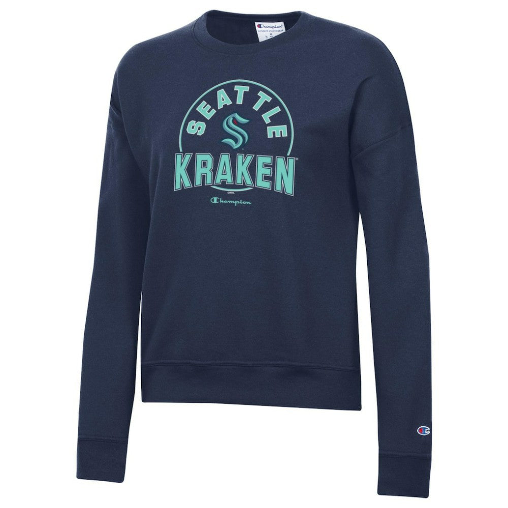 NHL Seattle Kraken Champion Women's Powerblend Pullover Sweatshirt