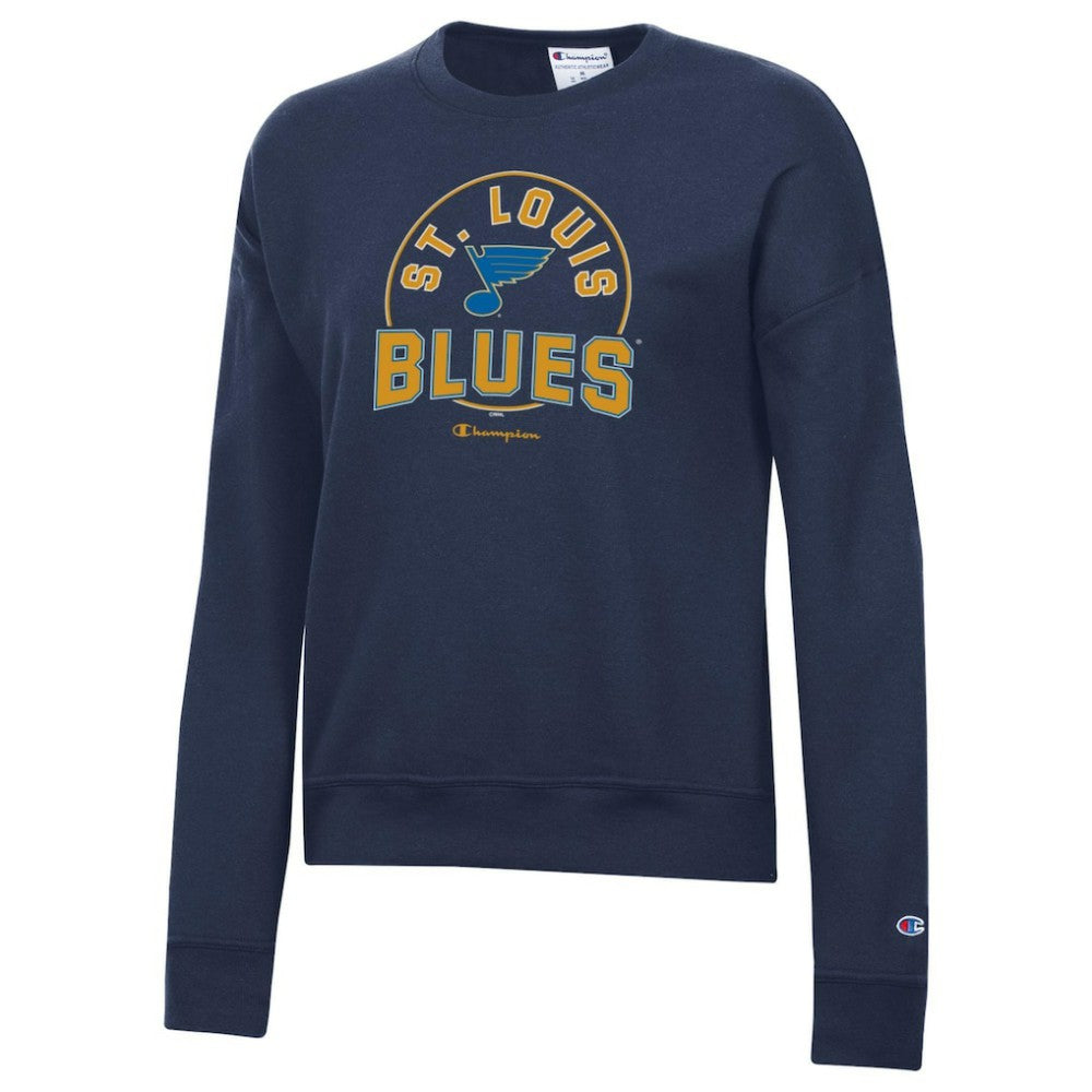 NHL St. Louis Blues Champion Women's Powerblend Pullover Sweatshirt