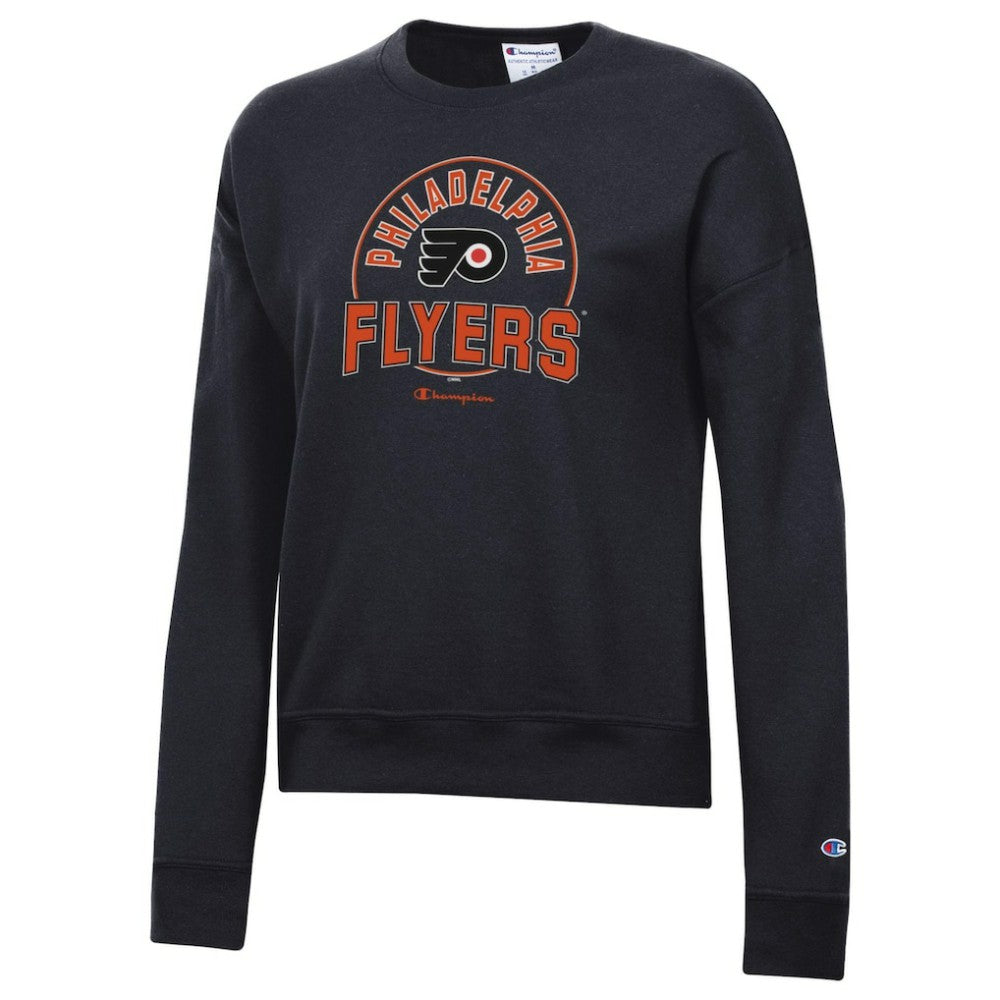 NHL Philadelphia Flyers Champion Women's Powerblend Pullover Sweatshirt
