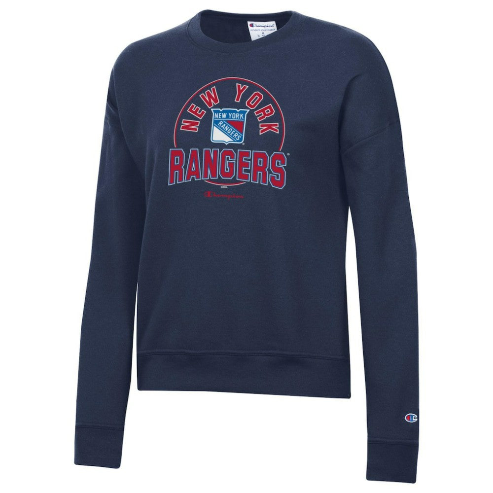NHL New York Rangers Champion Women's Powerblend Pullover Sweatshirt