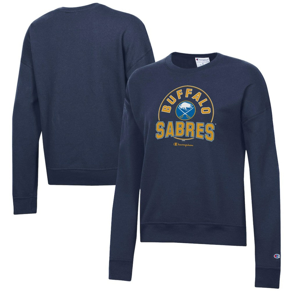 NHL Buffalo Sabres Champion Women's Powerblend Pullover Sweatshirt