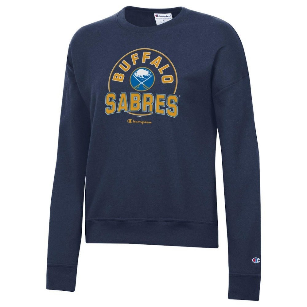NHL Buffalo Sabres Champion Women's Powerblend Pullover Sweatshirt