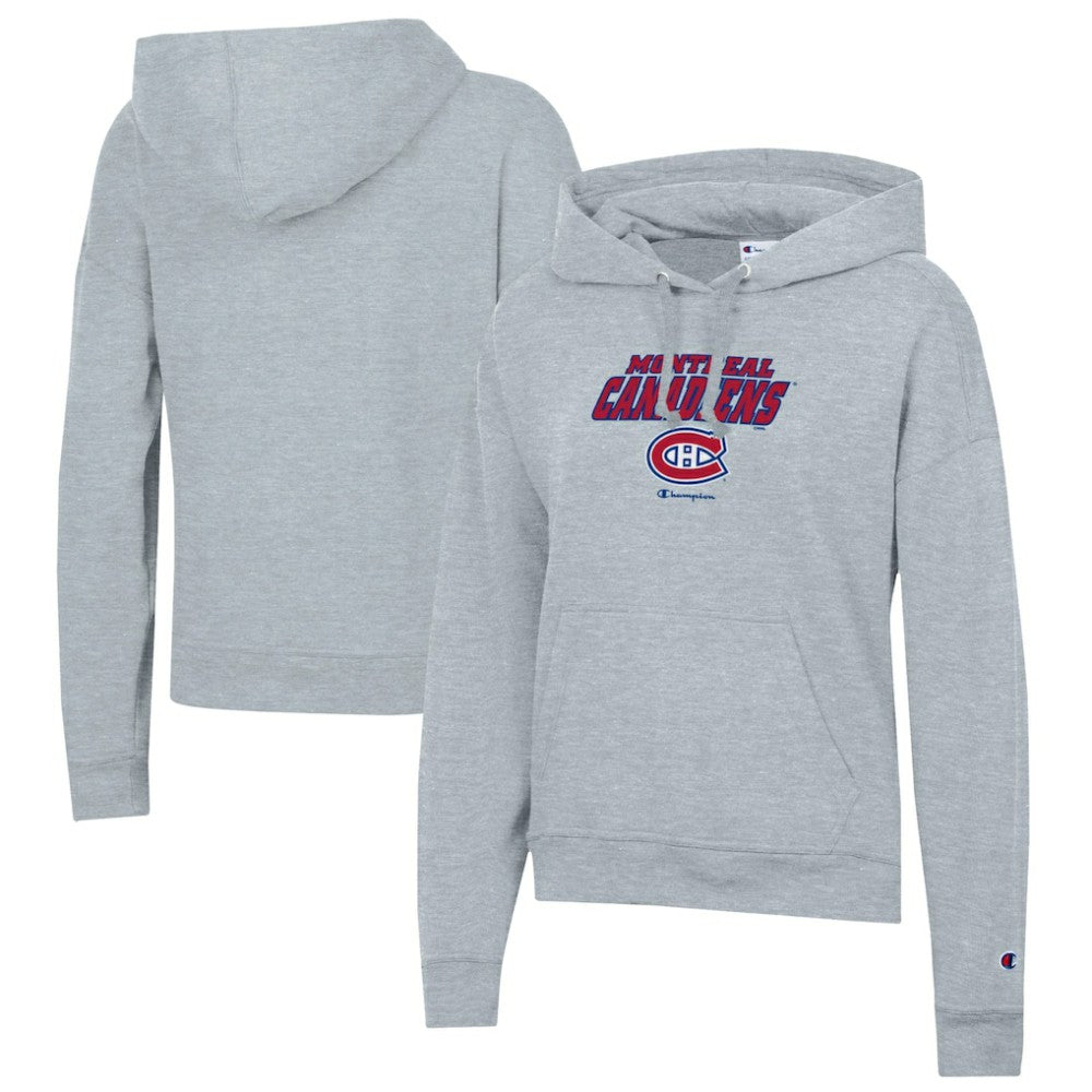 NHL Montreal Canadiens Champion Women's Powerblend Fleece Pullover Hoodie