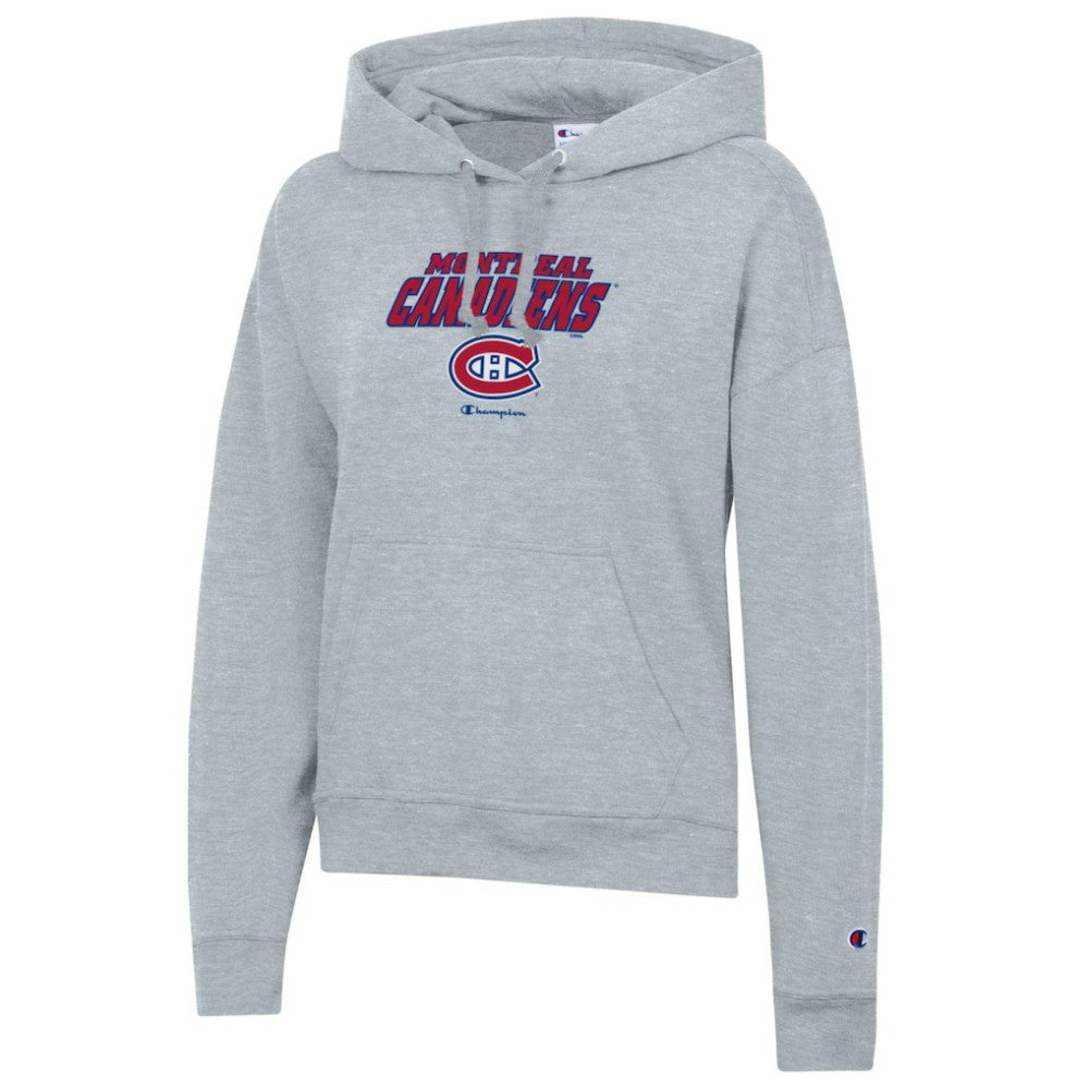 NHL Montreal Canadiens Champion Women's Powerblend Fleece Pullover Hoodie