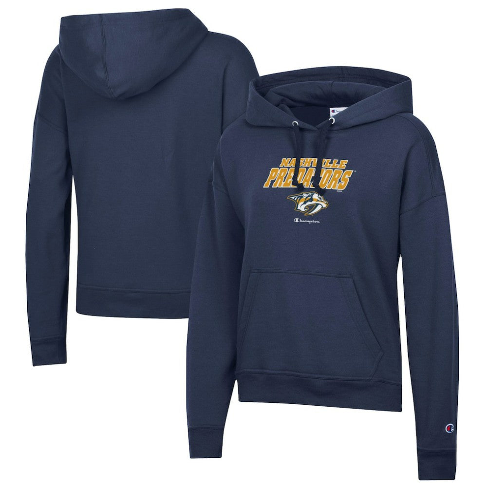 NHL Nashville Predators Champion Women's Powerblend Fleece Pullover Hoodie