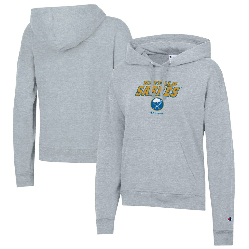 NHL Buffalo Sabres Champion Women's Powerblend Fleece Pullover Hoodie
