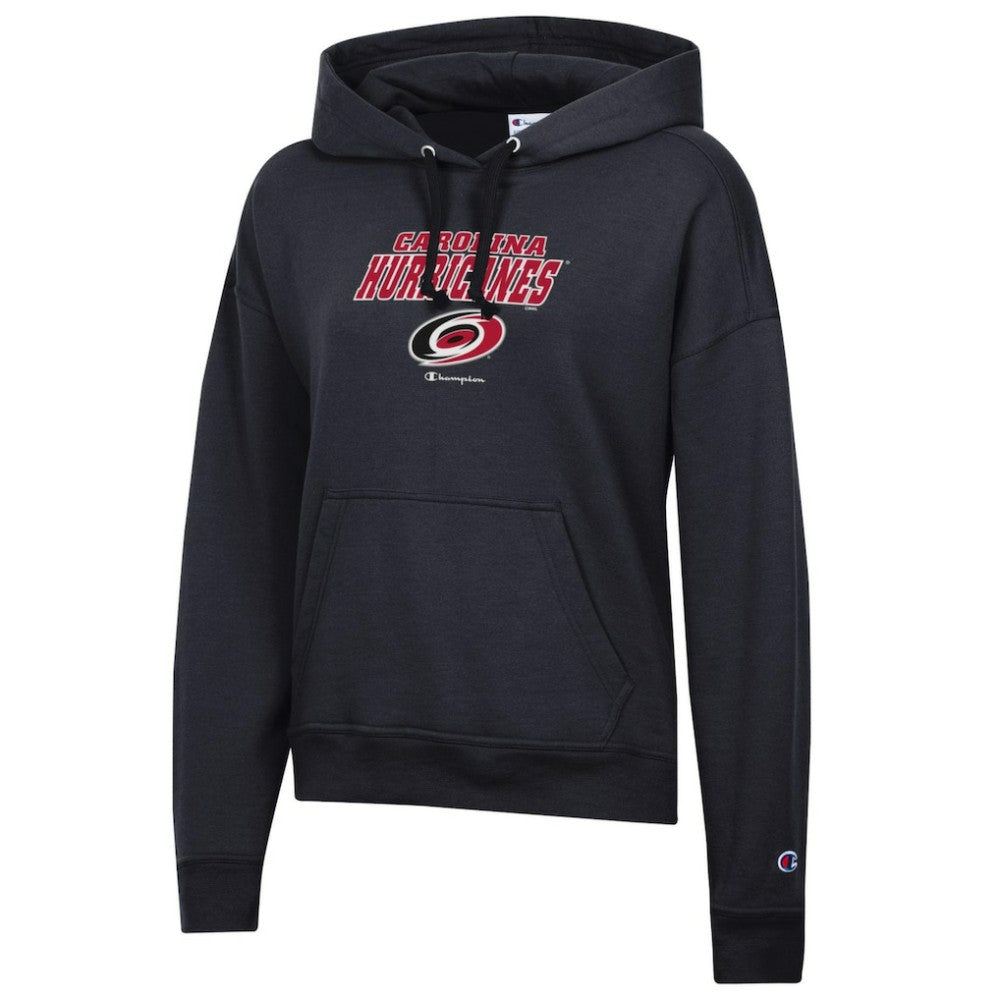 NHL Carolina Hurricanes Champion Women's Powerblend Fleece Pullover Hoodie