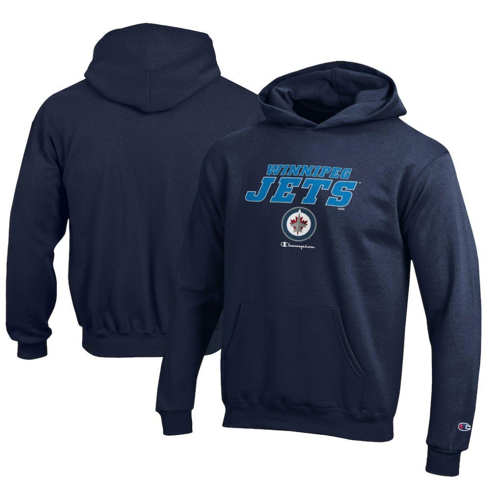NHL Winnipeg Jets Champion Youth Eco Powerblend Pullover Hoodie