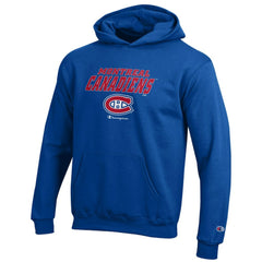 NHL Montreal Canadiens Champion Youth Eco Powerblend Pullover Hoodie