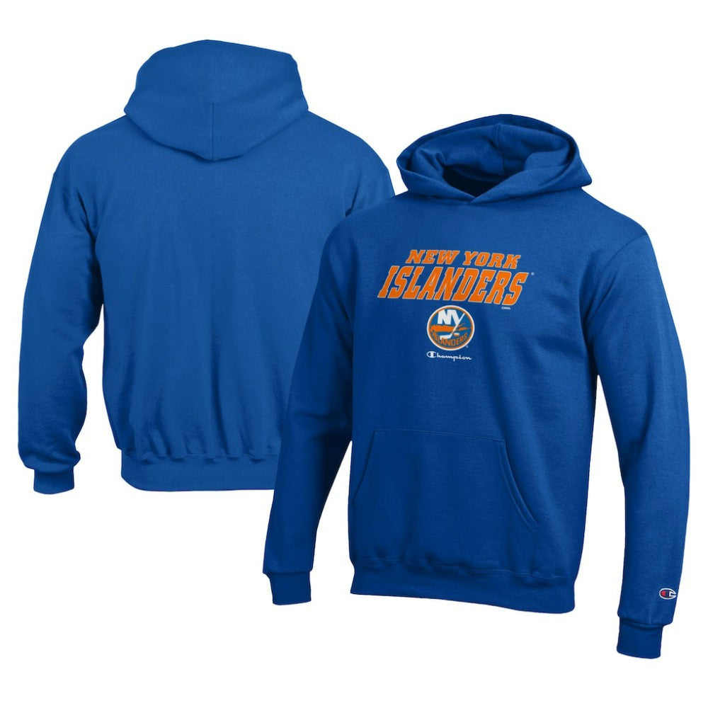 NHL New York Islanders Champion Youth Eco Powerblend Pullover Hoodie