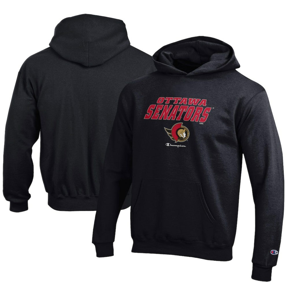 NHL Ottawa Senators Champion Youth Eco Powerblend Pullover Hoodie