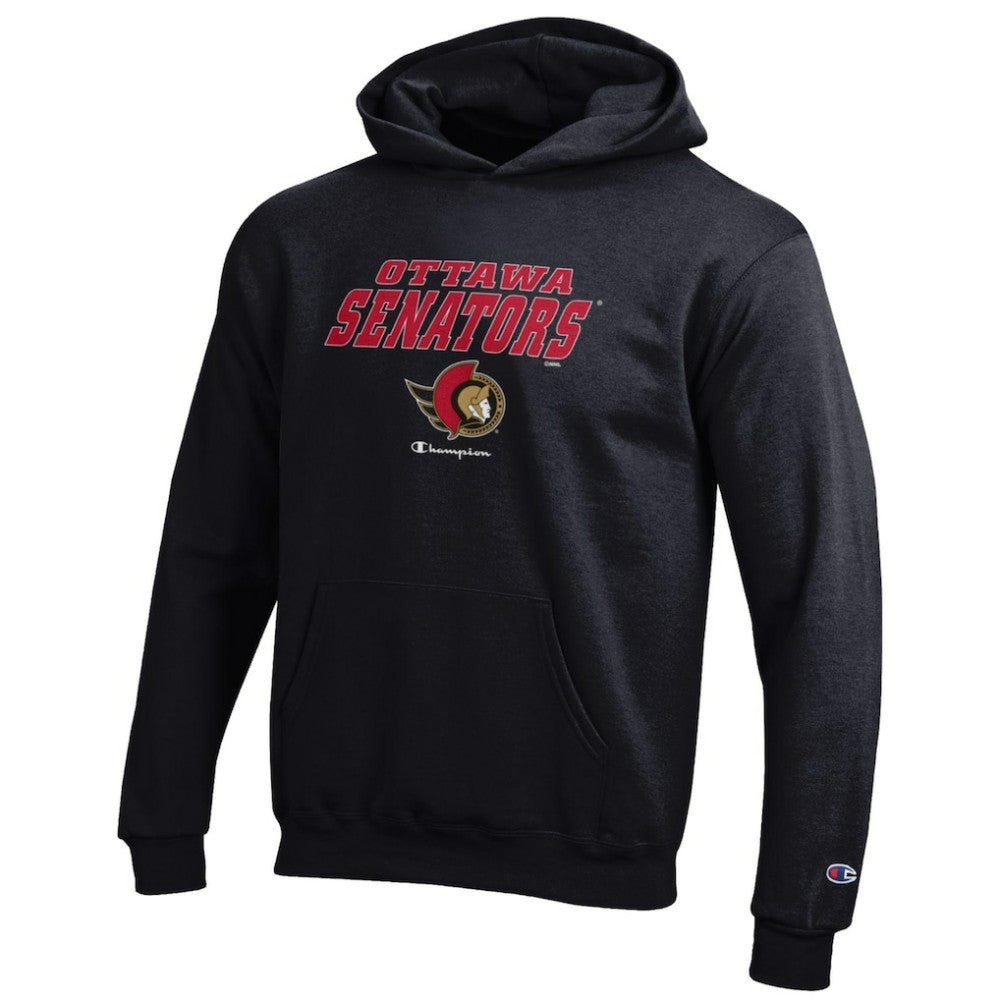 NHL Ottawa Senators Champion Youth Eco Powerblend Pullover Hoodie