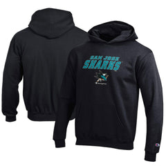 NHL San Jose Sharks Champion Youth Eco Powerblend Pullover Hoodie