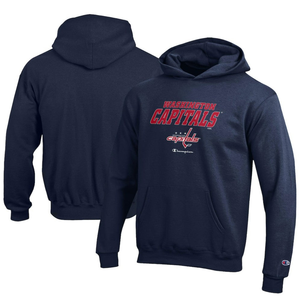 NHL Washington Capitals Champion Youth Eco Powerblend Pullover Hoodie