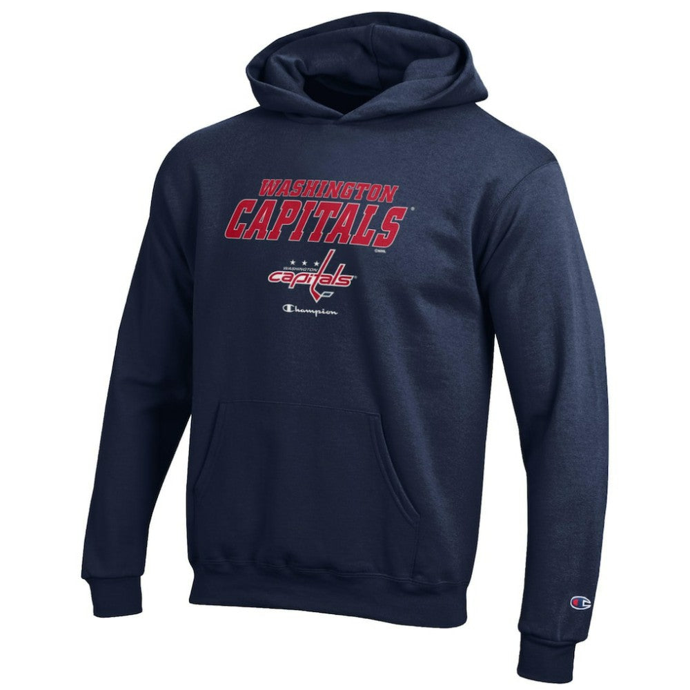 NHL Washington Capitals Champion Youth Eco Powerblend Pullover Hoodie