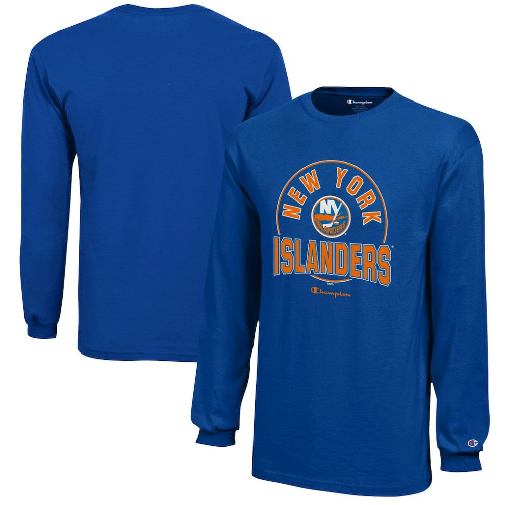 NHL New York Islanders Champion Youth Long-Sleeve Jersey T-Shirt