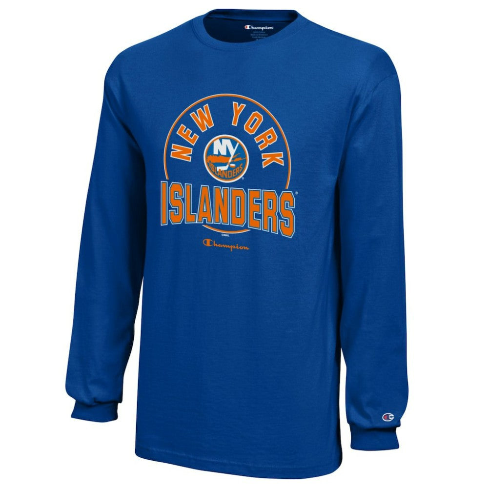 NHL New York Islanders Champion Youth Long-Sleeve Jersey T-Shirt