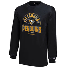 NHL Pittsburgh Penguins Champion Youth Long-Sleeve Jersey T-Shirt