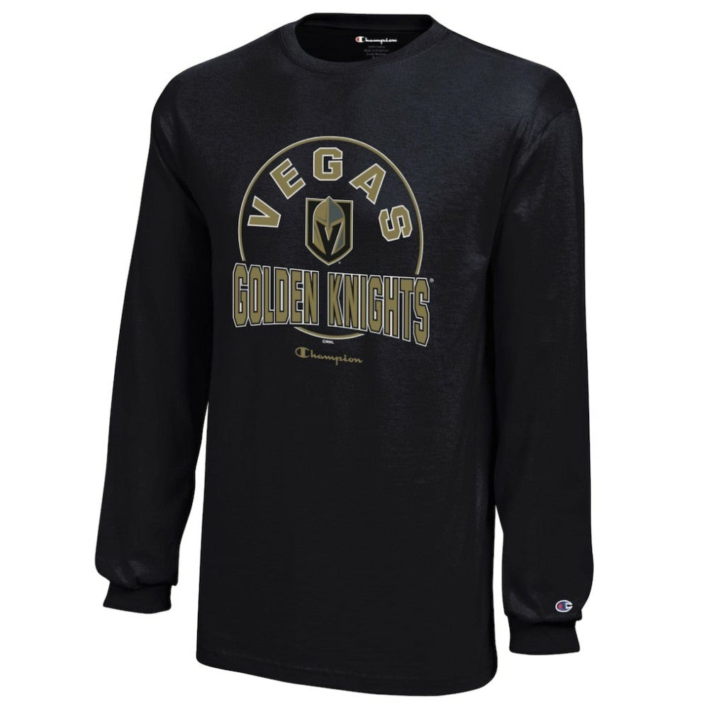 NHL Vegas Golden Knights Champion Youth Long-Sleeve Jersey T-Shirt