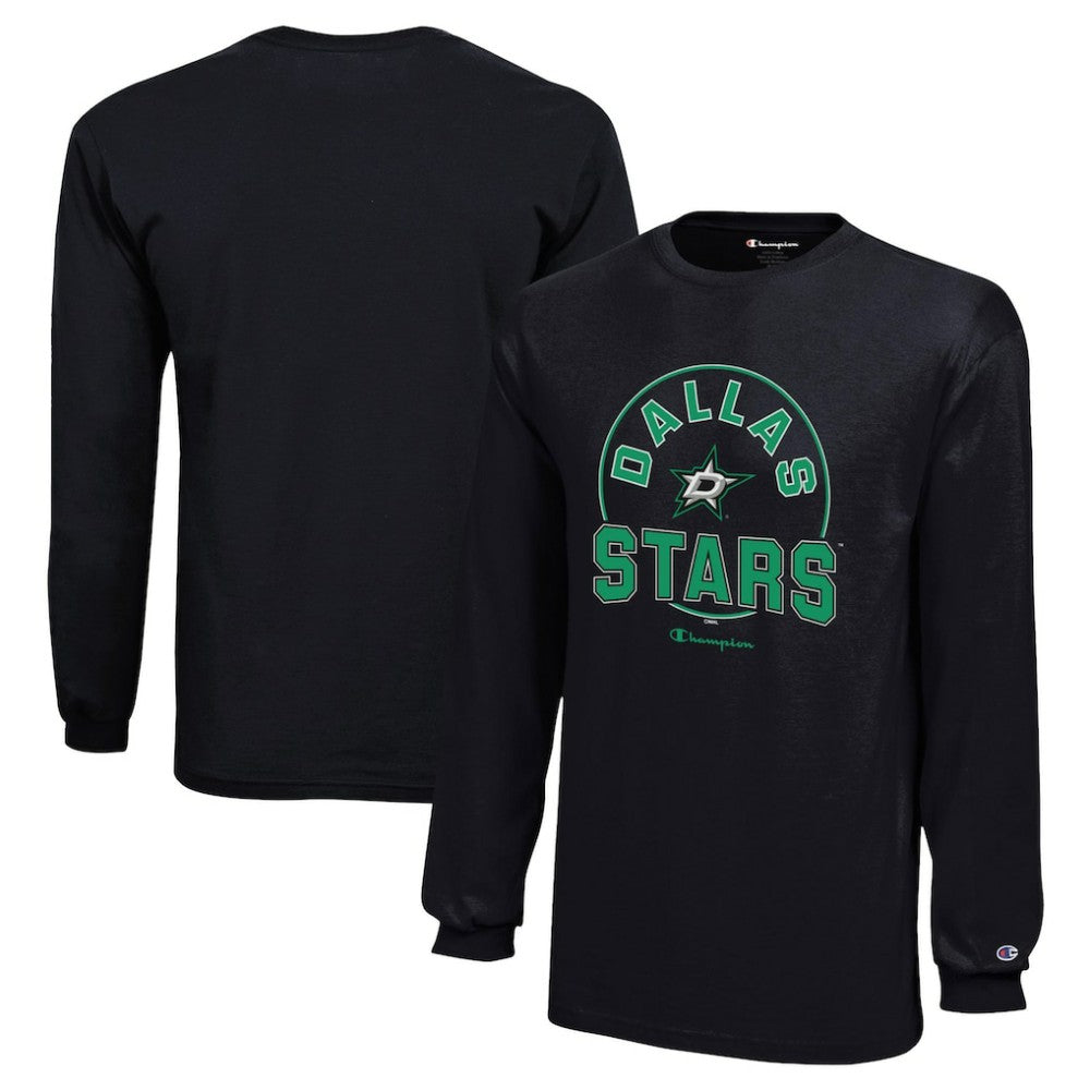 NHL Dallas Stars Champion Youth Long-Sleeve Jersey T-Shirt