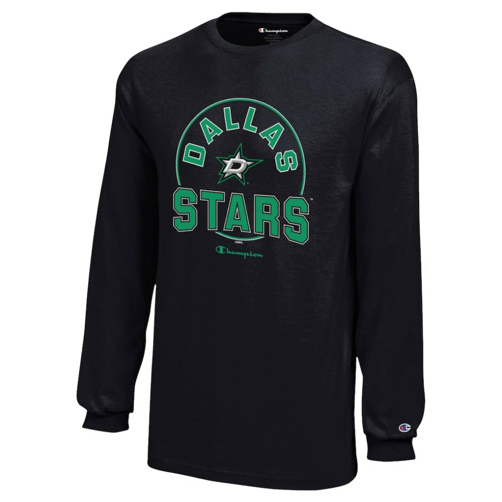 NHL Dallas Stars Champion Youth Long-Sleeve Jersey T-Shirt