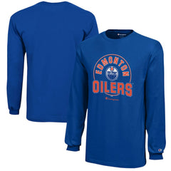 NHL Edmonton Oilers Champion Youth Long-Sleeve Jersey T-Shirt