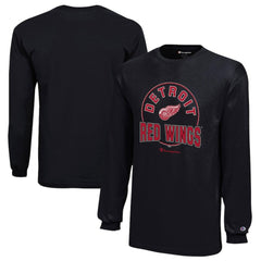 NHL Detroit Red Wings Champion Youth Long-Sleeve Jersey T-Shirt