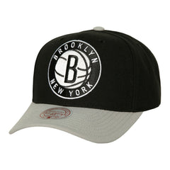 Mitchell & Ness Brooklyn Nets Soul XL Logo Pro Crown Snapback Hat
