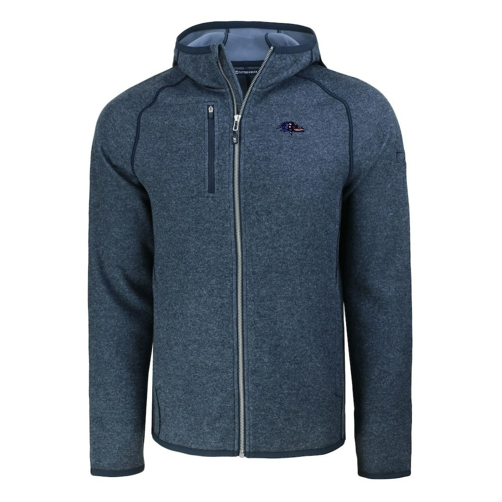 Cutter & Buck Americana Mainsail Full-Zip Hooded Jacket - Baltimore Ravens Jackets