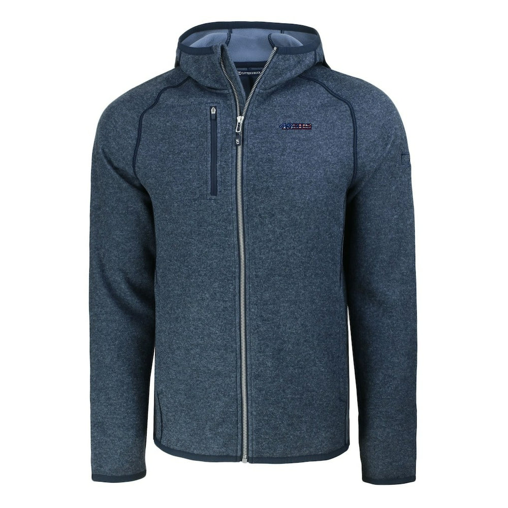 Cutter & Buck Americana Mainsail Full-Zip Hooded Jacket - San Francisco 49ers Jackets
