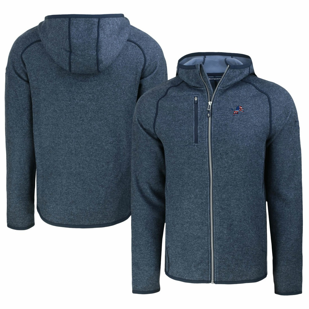 Cutter & Buck Americana Mainsail Full-Zip Hooded Jacket - Detroit Lions Jackets