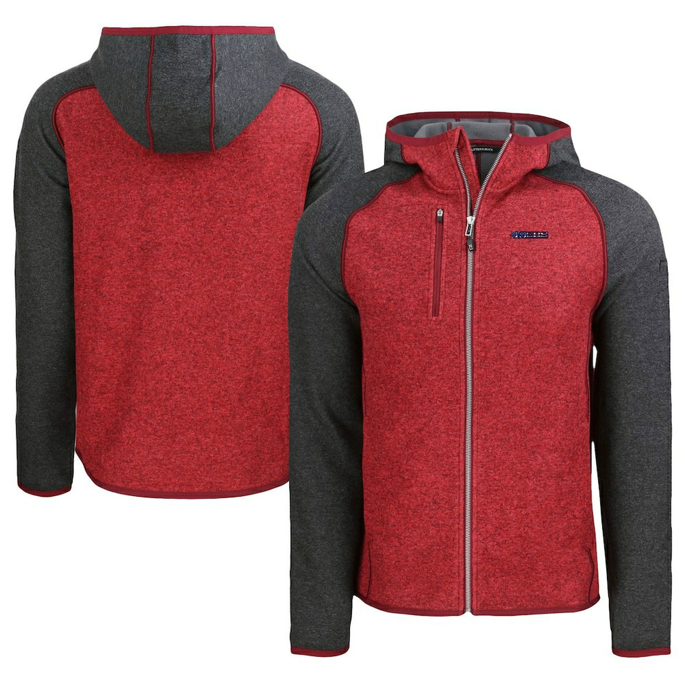 Cutter & Buck Americana Mainsail Full-Zip Hooded Jacket - San Francisco 49ers Jackets