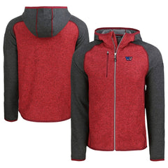 Cutter & Buck Americana Mainsail Full-Zip Hooded Jacket - Washington Commanders Jackets